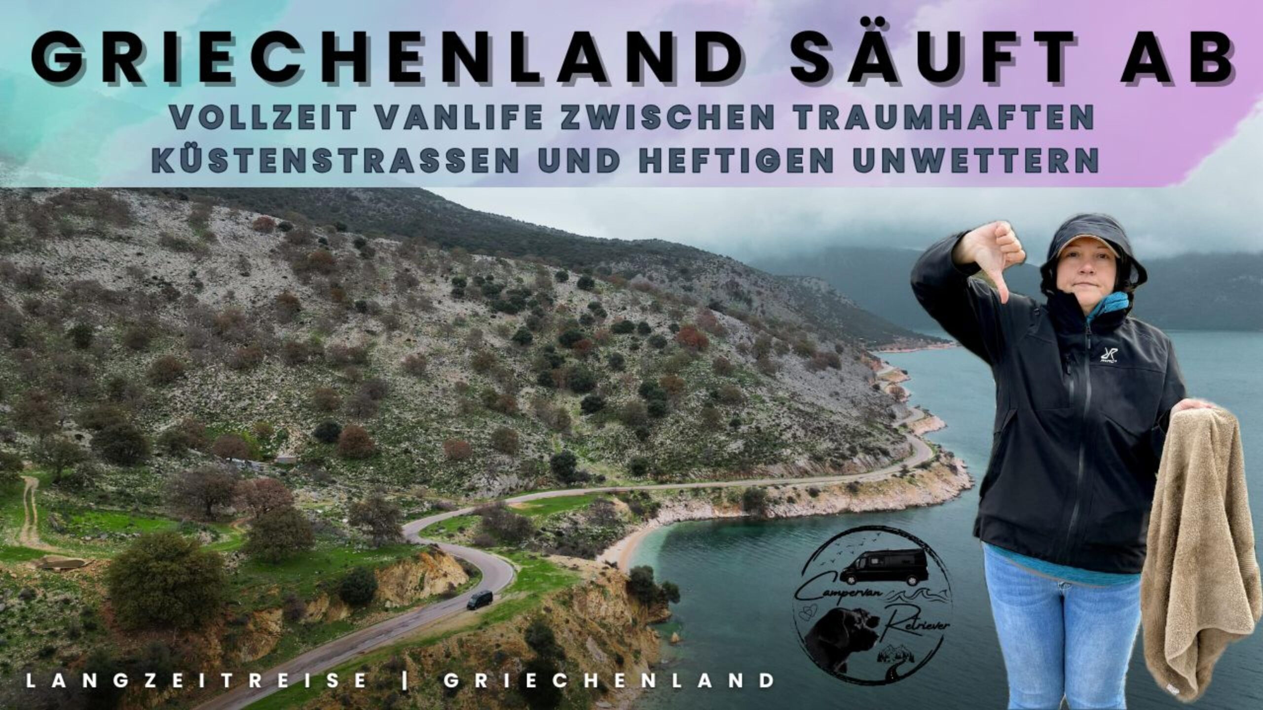 Videoschnitt Freelancer – Griechenland YouTube-Video CampervanRetriever, geschnitten von Mirco Brüning